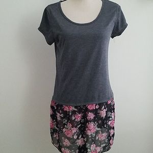 {Mix&Co} Mixed Media Top